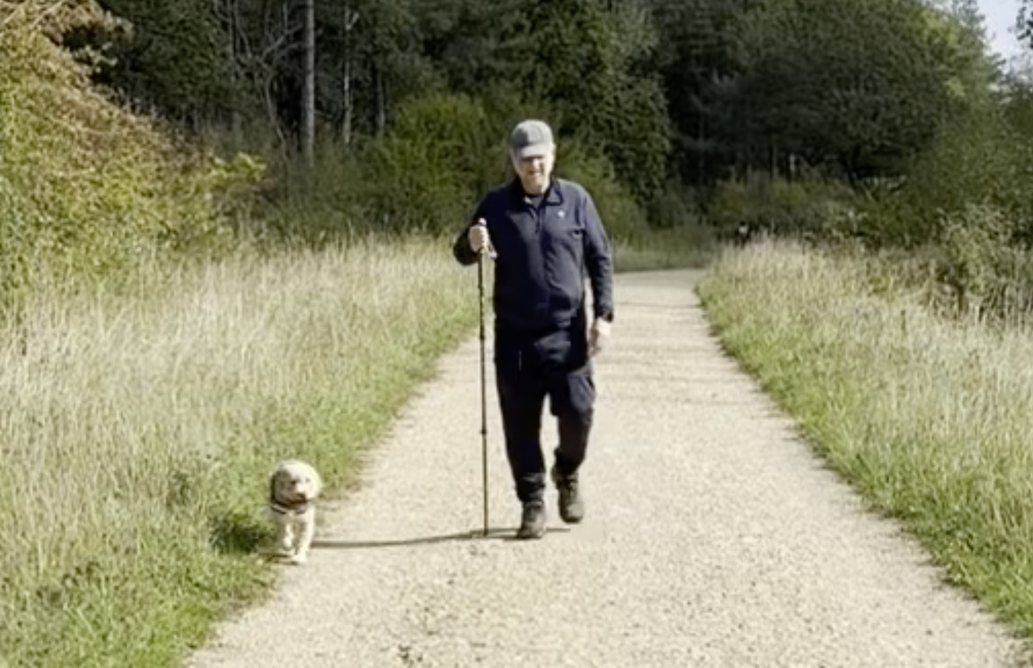 Woody & Paul-Austin walking the Jurassic Way